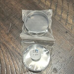 1 3/4” silver single flare gauges - Kings Body Jewelry